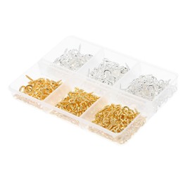 iplusmile 1 Set Mini Eye Screw for Jewelry Replacement Boxed Self-Tapping Screws