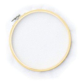 ANCLLO Round Ancient Paper Making Method Wooden Paper Making Crafting Papermaking Mould Frame Screen paper scooping frame for DIY Handcrafts Supplies 20cm