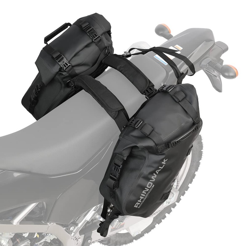 Rhinowalk Motorcycle Saddle Bags Waterproof Motorbike Panniers Motor Side Bag