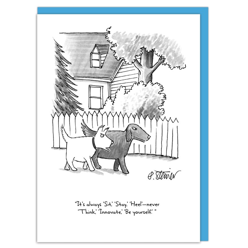 Nelson Line Cartoon Collection Assorted Card Box | 8 blank