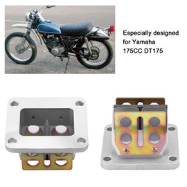 KIMISS Motorcycle Intake Reed Valve Motorcycle Intake Valve Assembly Reed Valve Intake Valve Plate for 175CC DT175