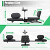 YIPONYT YIPONYT Leg Stretcher, 661lbs Leg Split Machine 0 to