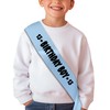 13th Birthday Boy Sash – Teenager's Party Accessory with Bubble