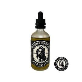 MAGNANIMOUS BEARD OIL (3.5 OZ) "FORTUNA" SCENT (MAHOGANY, BERGAMOT, & MUSK) - THE NON-GREASIEST BEARD OIL ON THE PLANET, ZEUS APPROVED!