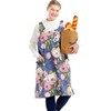 Big Plus Size Aprons for Women with Pockets Cotton Linen