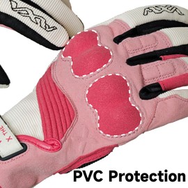 VXW Motorcycle Gloves for Men and Women, Full Finger Touchscreen Motorbike Gloves for BMX, ATV, MTB Riding (Small)