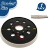 Gamrong Professional Sanding Disc, 125 mm Sanding Plate in Hard