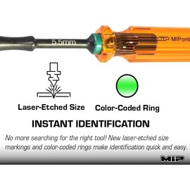 MIP Nut Driver Wrench Set 5.5mm 7.0mm 9603