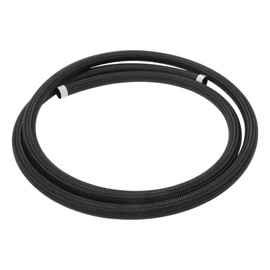 HEROFFIX 1 Pcs 1/2" Fuel Line Hose 7.5ft Vacuum Hose Automotive Black NPR Rubber,Nylon Braided Fuel Hose