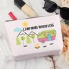 BDPWSS Camping Gift for Women Camper Makeup Bag Camp More