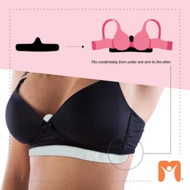 Bamboo Bra Liner 3-Pack X-Large Neapolitan by More of Me to Love