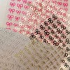 Nail Art Metal Drawing Knot Ribbon Nail Sticker 5 Types (WD37E1B) / 네일아트 메탈 드로잉 매듭 리본 네일스티커 5종 (WD37E1B)