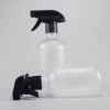 Geartrust 2X Small Water Spray Bottle for Hair, Frosted Clear