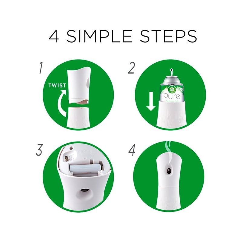 Air Wick Freshmatic Max Air Freshener Twin Refill Crisp Linen