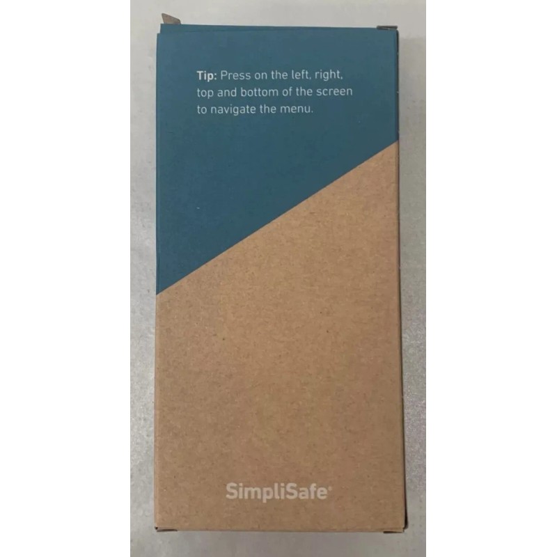 SimpliSafe SSKP3-W Keypad White Wireless Touch-to-Wake Smash Safe