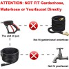 Tool Daily Short Pressure Washer Gun With Foam Cannon, 1/4
