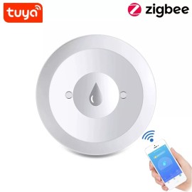 Tuya Smart WIFI Water Leak Sensor Alarm Flood Leakage Detector Overflow Alert
