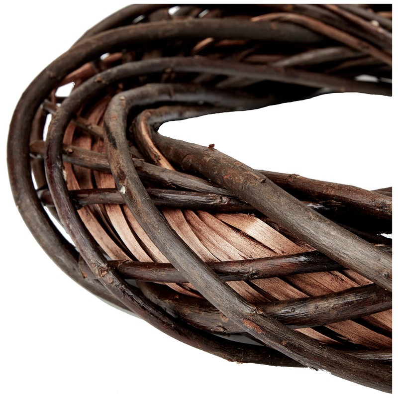 RAYHER Hobby, unpeeled willow wreath 30 cm Diameter