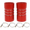 3 Inch Silicone Charge Air Cooler Hump Hose Boot Set