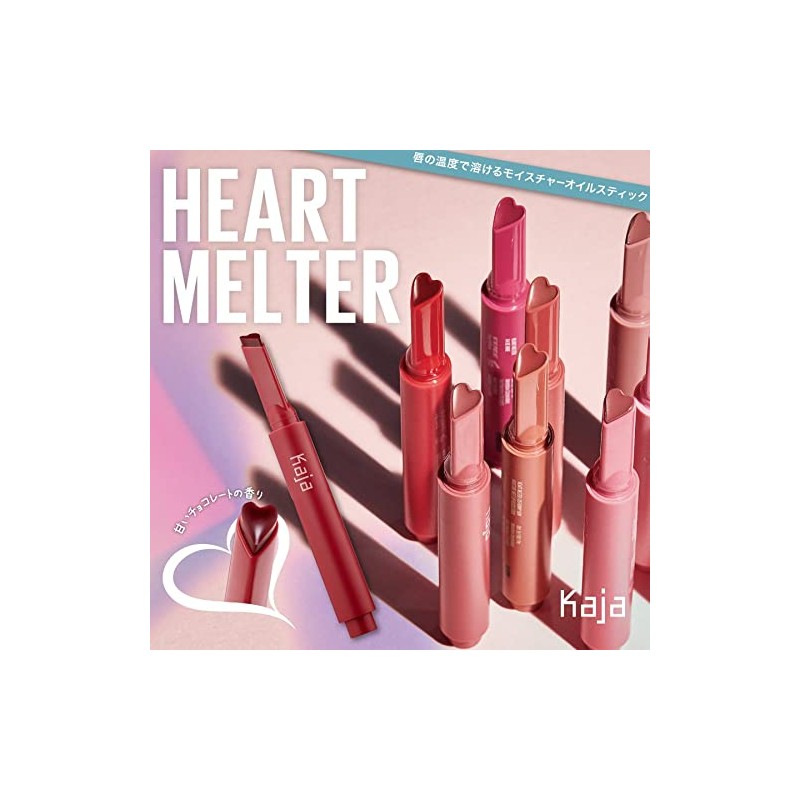 Sunsmile Kaja Heart Melter, 04 Bemine, Moisturizing Melt, Gloss Stick