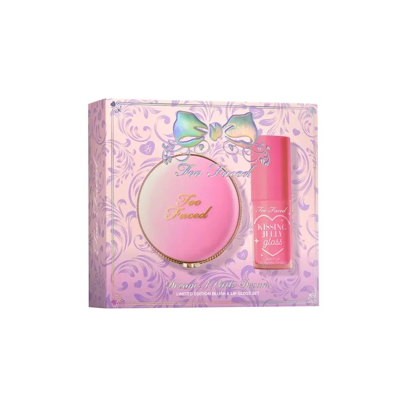 Brillo de labios Too Face Kissing Jelly and Blush Cloud