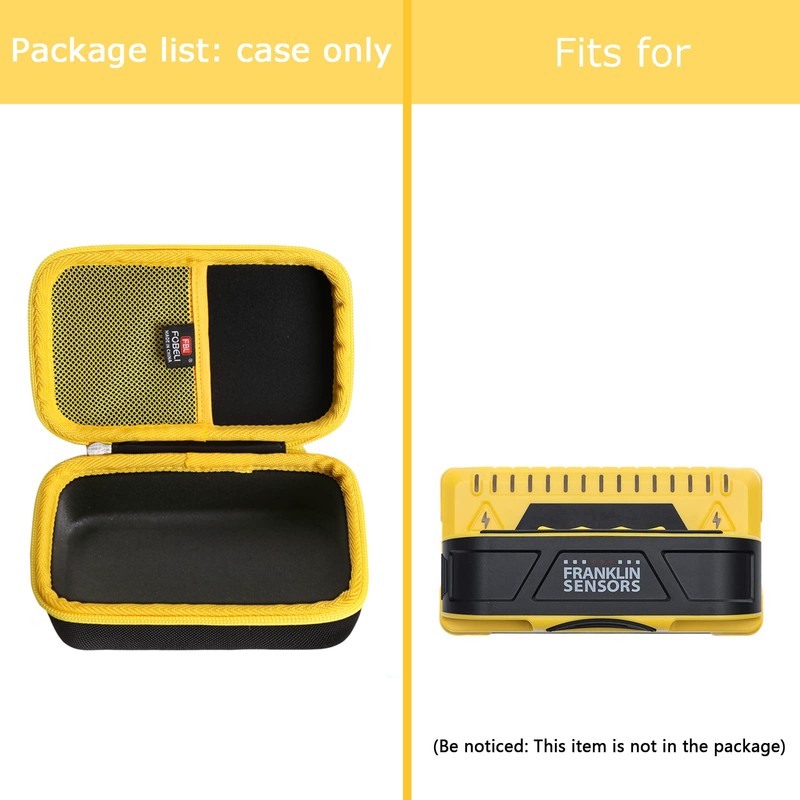 FBLFOBELI Hard Carrying Case For Franklin Sensors ProSensor M150 Professional