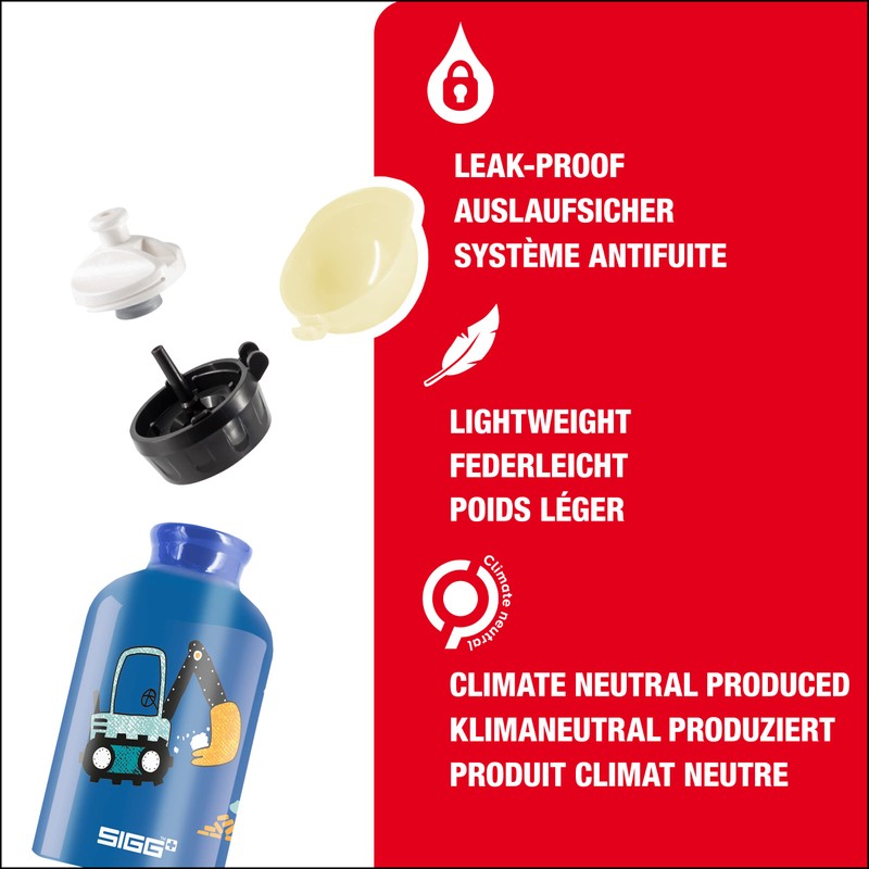SIGG - Aluminium Water Bottle for Children - KBT Build