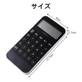 KDSSYFT Small Calculator, 10 Digit Mini Calculator, Portable Calculator, Business Convenient, Lightweight, Office Supplies, Home Use (Black)