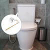 TEHAUX Toilet Flush Lever Handle, Toilet Flush Tank Lever Button