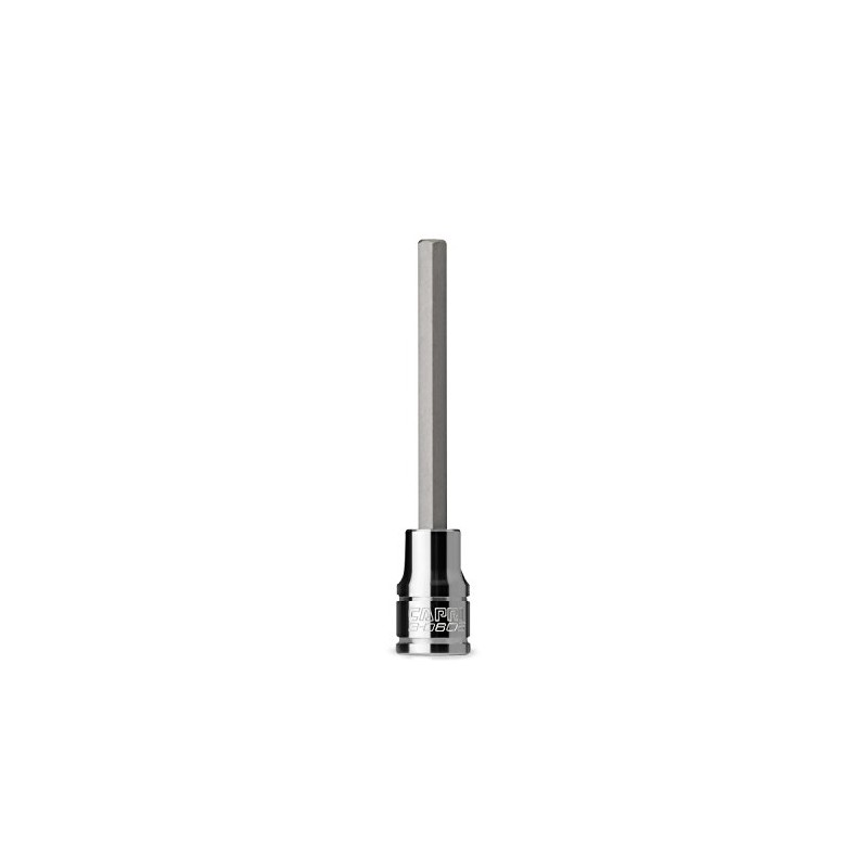Capri Tools Long 7 mm Hex Bit Socket, 3/8-Inch Drive,