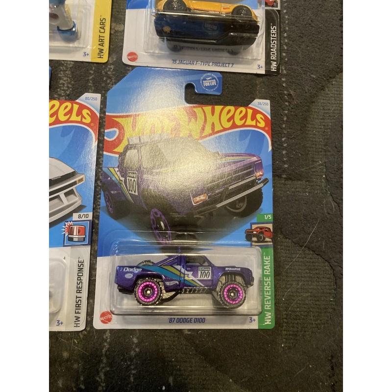 Hot Wheels Family Dollar Exclusive Lot Of 4 Mazda RX-7,