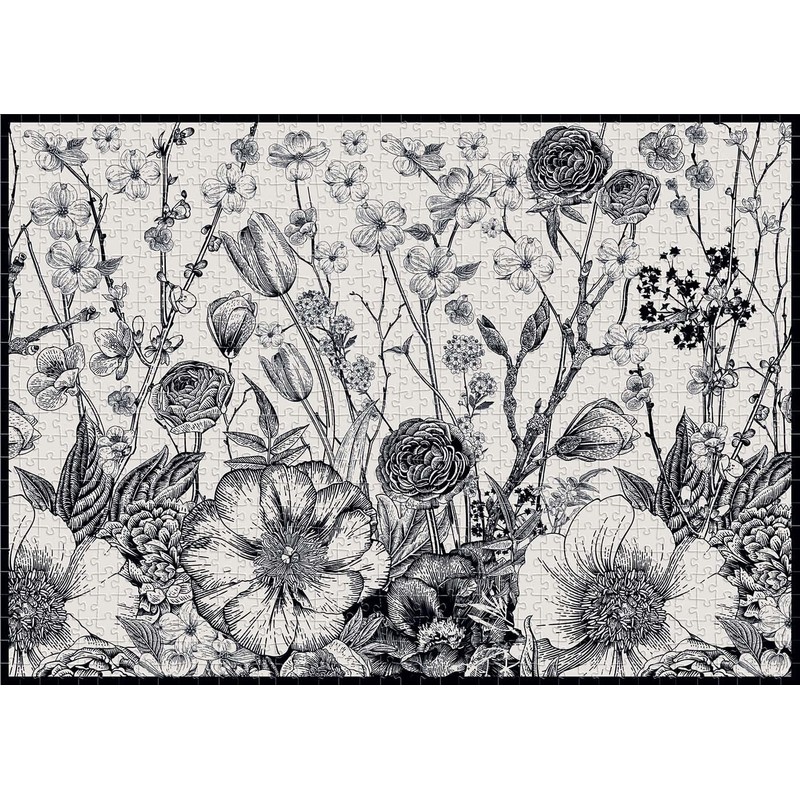 Interdruk PUZ1000FLO1 Puzzle, Flowers no. 1