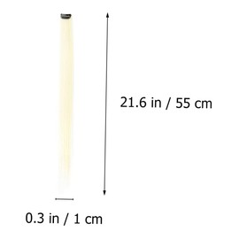 Mikinona 24Pcs Colorful Seamless Hair Extensions for Women Long Straight Hair Pieces One-Piece Clip-In Clips for Easy Styling and Versatile Looks Random Color