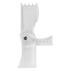 Tiardey Bartformer-Schablone, Bartformungswerkzeug, Styling-Kamm-Vorlage für Spitzbart, Schnurrbart, Koteletten, Gesichtshaar-Trimmanleitung für Männer