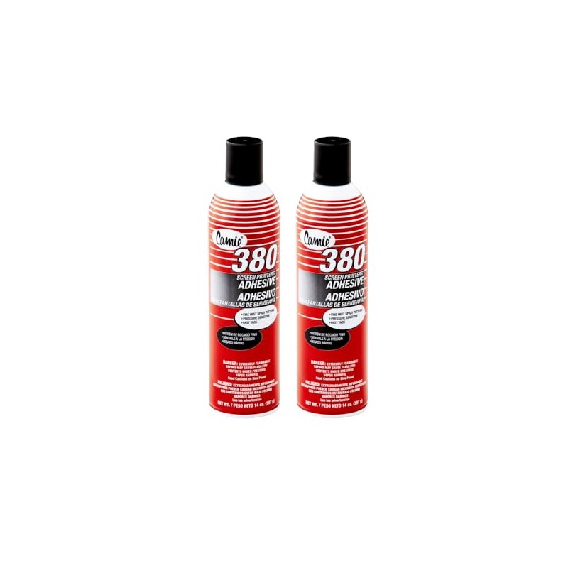 Camie Screen Printers' Adhesive, 14 oz. can, 2 Count
