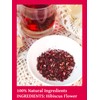 TeeLux Hibiscus Tea Bags, Natural Hibiscus Flowers Herbal Tea, Caffeine
