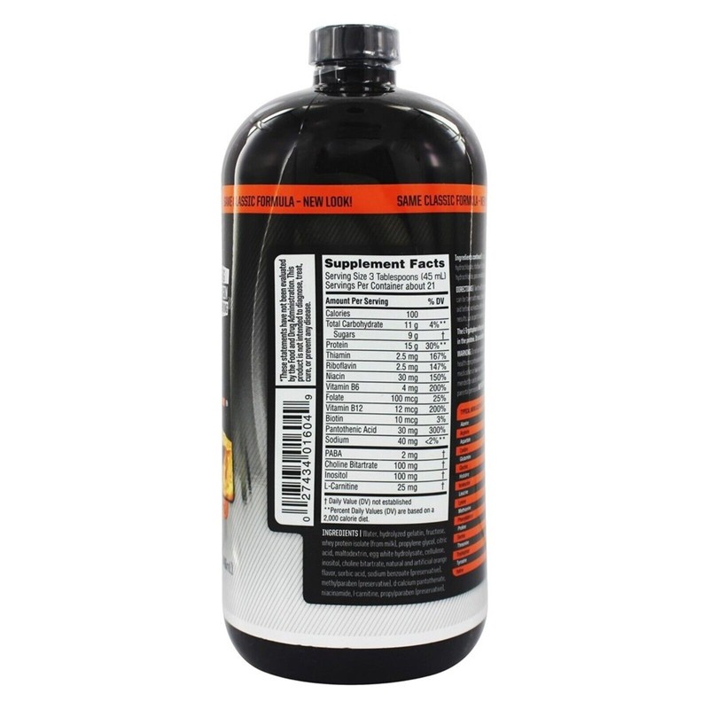 Twinlab AMINO FUEL 32 fl oz Liquid Aminos ORANGE 23g