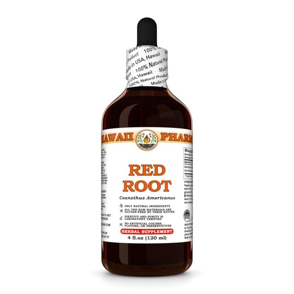 Hawaii Pharm Hawaii Pharm Red Root Extract, Tincture for Heart