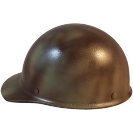 Texas America Safety Company Custom MSA Skullgard Cap Style Jumbo Size Large Shell Hard Hat with Ratchet Suspension and Tote (Textured Camo)