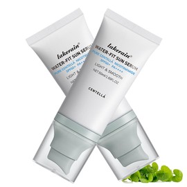 2PCS Centella Sunscreen SPF 50 - Long-Lasting Protection - No White Cast - Moisturizing & Non-Greasy - Centella Madagascar Sunscreen - Hyalu Cica Water-fit Sun Serum 50 ML for Face Body