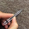 Portable Tweezers, EDC Titanium Alloy Tweezers with Non-Slip Handle, Multifunction
