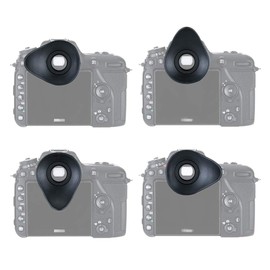JJC Eyecup Eye Cup Eyepiece Viewfinder For Nikon D3400 D5500 D3300 D5100 D3200 D750 D610 D600 D5200 D7100 D7200 D5300 Camera Replaces Nikon DK-20 DK-21 DK-23 DK-24 DK-25+JW Cleaning Cloth