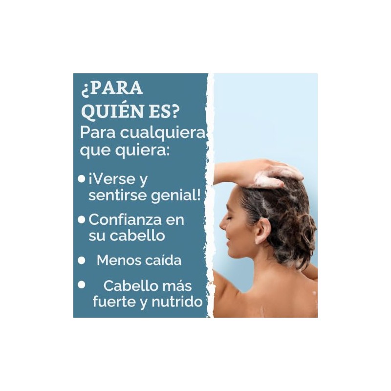 Hair Thickness Maximizer - Barra de champú con aceite de