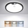 BLNAN Motion Sensor Ceiling Light Wired, 8.7 Inch 3000K 4000K