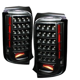 Xtune - LED Tail Lights (ALT-ON-TSXB08-LED-BK), Black