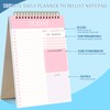 2 Pack To Do List Notebook, Undated Daily Planner A5