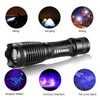 COSOOS 2 Pack UV Flashlight Blacklight, 2 in 1 LED