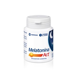 Melatonina Act 1mg, Integratore Alimentare a Base di Melatonina 1MG, Confezione da 150 Compresse