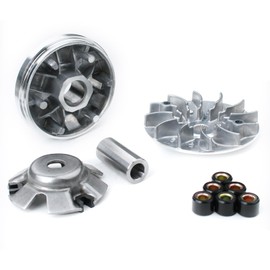 Glixal GY6 - Kit variador de 125 cc y 150 cc, polea de accionamiento de embrague delantero con pesas de rodillo de 13 g para scooter 152QMI 157QMJ scooter, ATV Go-Kart UTV
