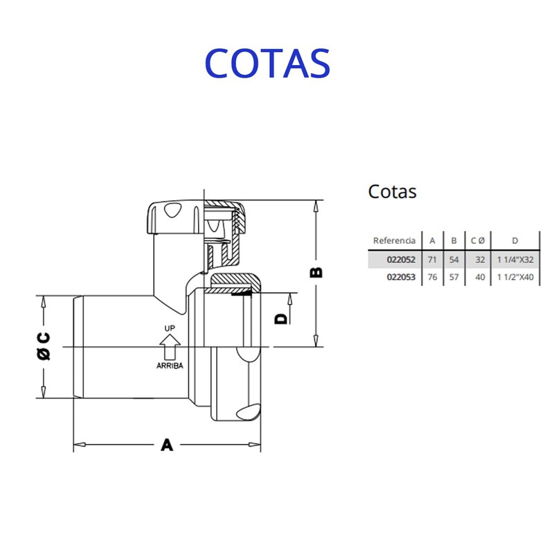 Exhaust Valve A-112【Eliminates Dripping Pipes】Pipe 40 • 11/2 x 40